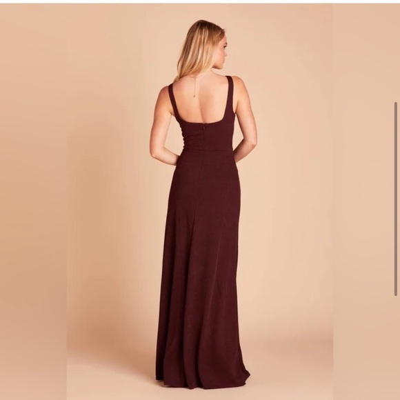 Birdy Grey Alex Convertible Dress in Crepe Cabernet - Picture 4 of 7